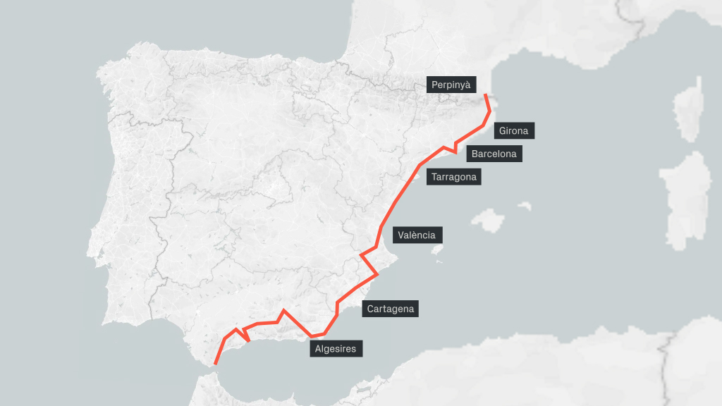 Què és el corredor del Mediterrani? | infraestructures, tren, Unió Europea