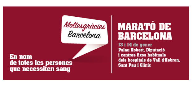 Arrenca la marató de sang | Banc de Sang i Teixits, Diputació de Barcelona, donacions de sang, Hospital Clínic, Hospital de Sant Pau, Hospital Vall d'Hebron, Palau Robert