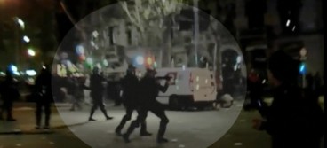 Un vídeo prova que els Mossos van disparar projectils durant la manifestació del 14-N