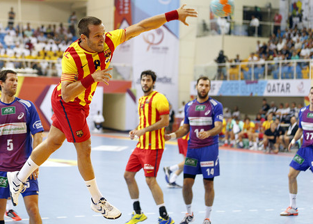 Inici amb empat del Barça d’handbol a la Champions (29-29) | Barça handbol