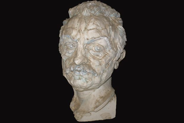 El retrat d’Enric Prat de la Riba torna a lluir després de la restauració | Museu d'Història de Catalunya