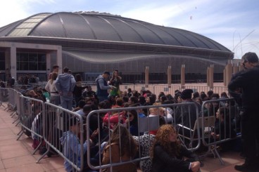 Els fans de Beyoncé ja fan cua al Palau Sant Jordi
