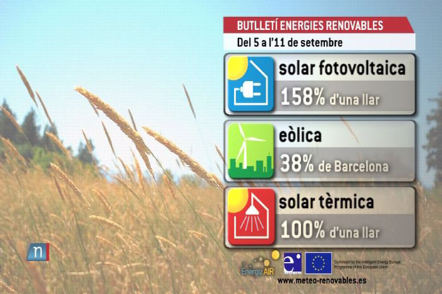Butlletí setmanal d’energies renovables |