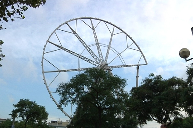 La roda més alta torna a la Barceloneta |