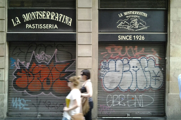 La pastisseria La Montserratina presenta concurs de creditors | avinguda del Portal de l'Àngel, botigues centenàries, compres, Establiment emblemàtic