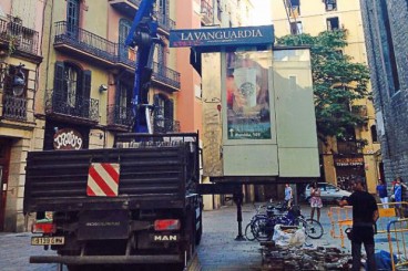 La plaça de Sant Josep Oriol ja no té quiosc