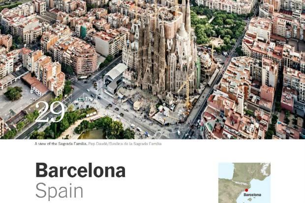 Barcelona, entre les 52 destinacions per al 2016 proposades per ‘The New York Times’ | Antoni Gaudí