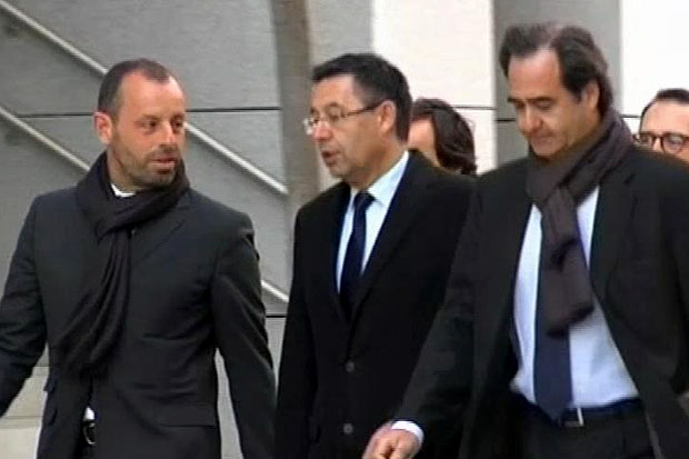 Rosell i Bartomeu rebutgen declarar pel cas Neymar |