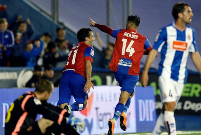 L’Espanyol perd amb el Llevant (2-1), un equip que vol evitar el descens |