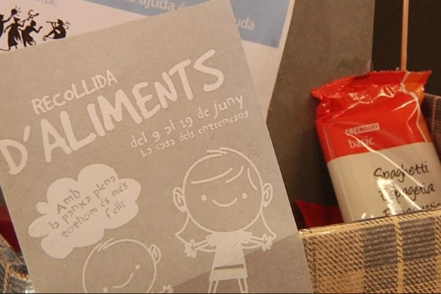 Campanya de recollida d’aliments a la Casa dels Entremesos |