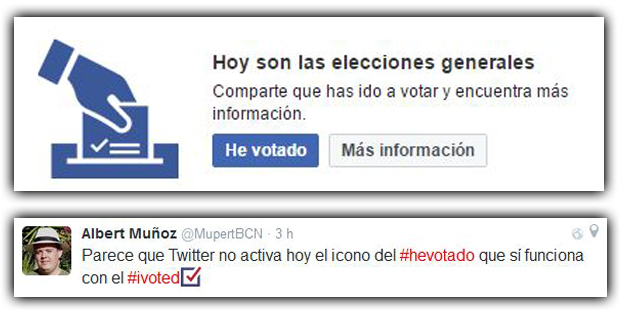 A Facebook també es vota | eleccions, eleccions generals, Facebook, Twitter, xarxes socials