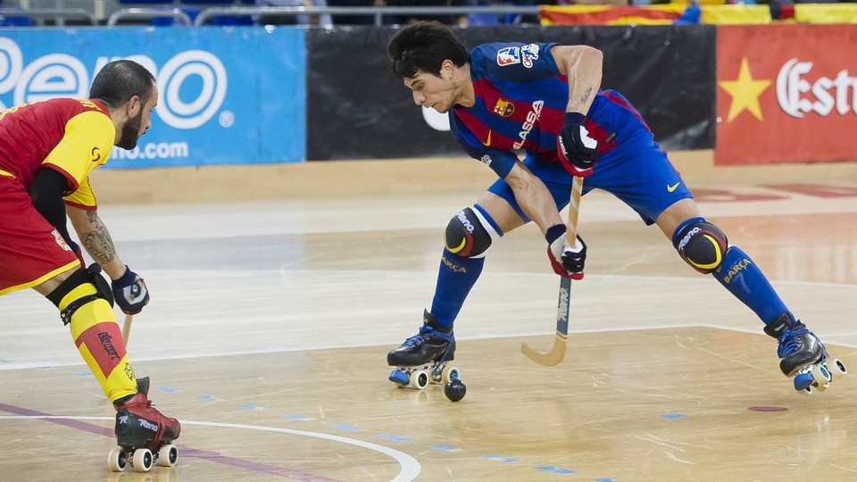 El Barça, classificat per als quarts de final (2-3) | Lliga Europea hoquei, Ricard Muñoz
