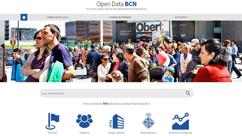 El portal renovat d’Open Data de l’Ajuntament aconsegueix xifres rècord | Ajuntament de Barcelona, participació ciutadana, webs