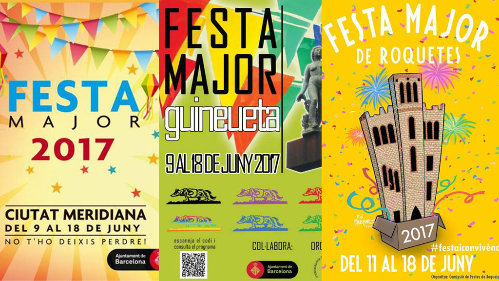 Ciutat Meridiana, les Roquetes i la Guineueta estan de festa major | festes majors