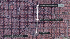 Així serà la manifestació “No tinc por”