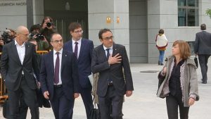 Les reaccions dels polítics acusats pel procés abans de l’inici del judici