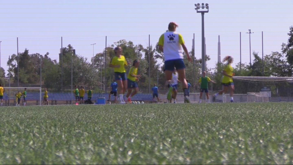 Entrenament RCD Espanyol femen