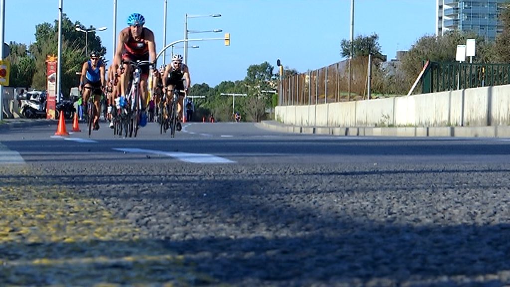Barcelona triatlo 2017 bicicleta