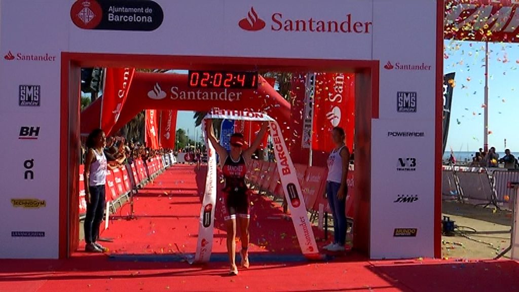 Barcelona triatlo 2017 dona Marta Sánchez