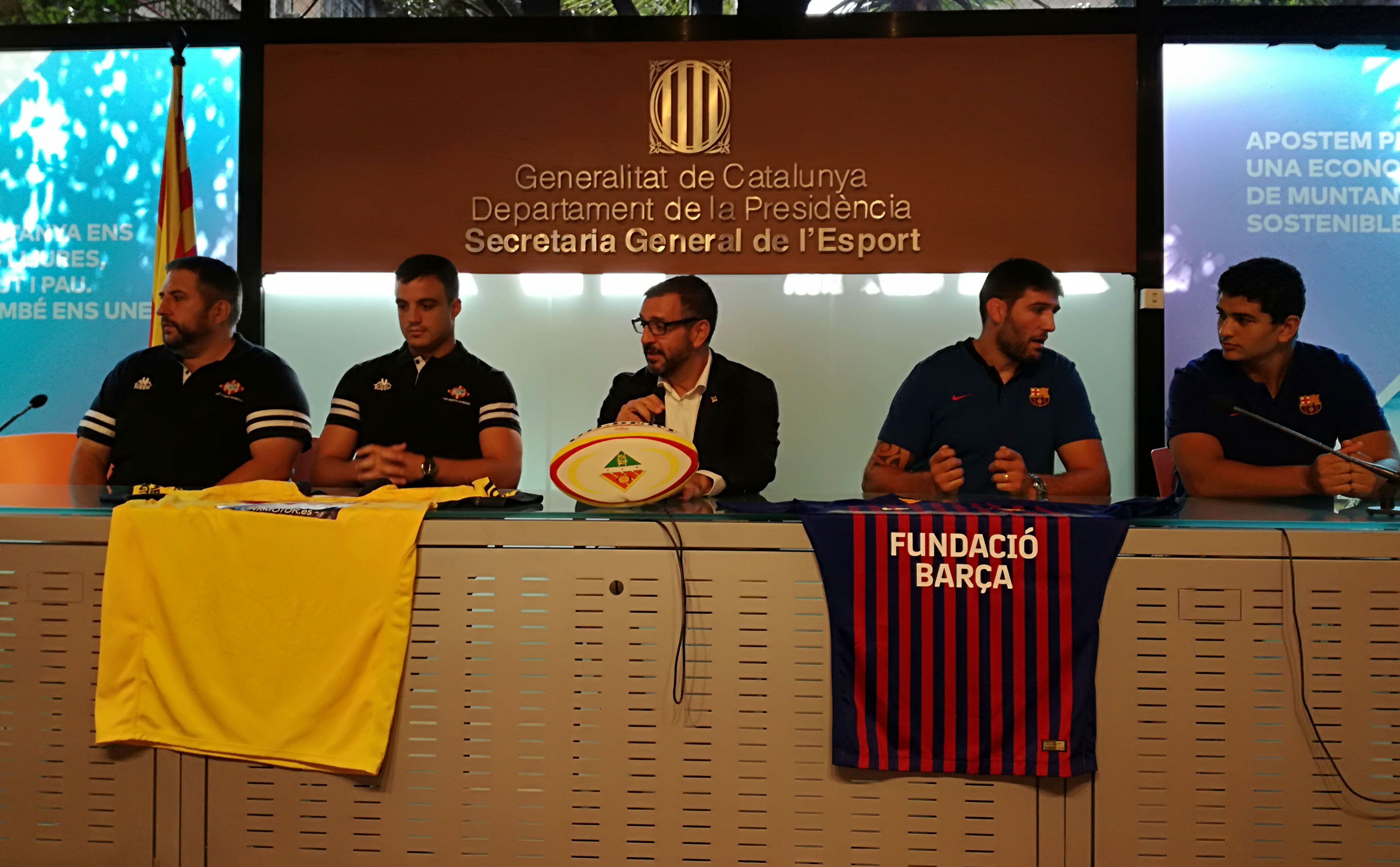 Supercopa Catalana rugbi presentacio