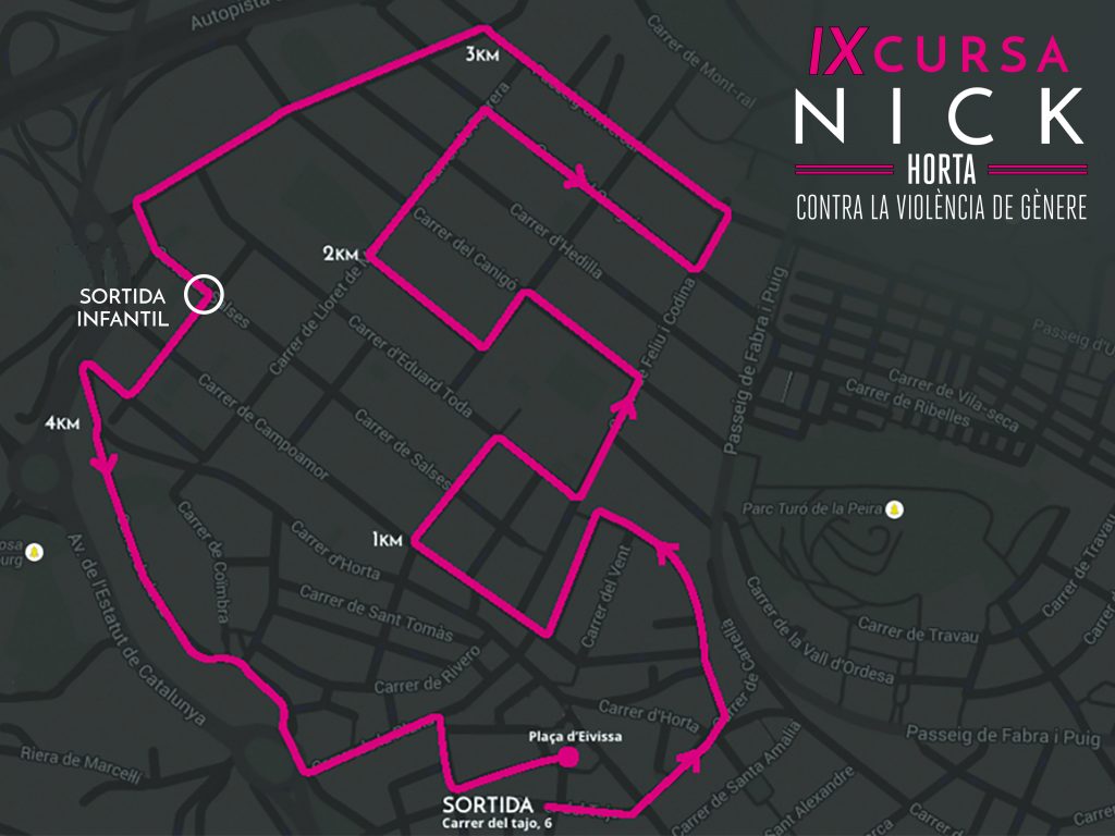 Cursa Nick Horta 2018 mapa recorregut
