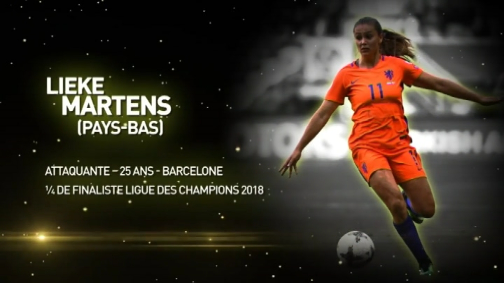 Lieke Martens nomenada a la Pilota d'Or