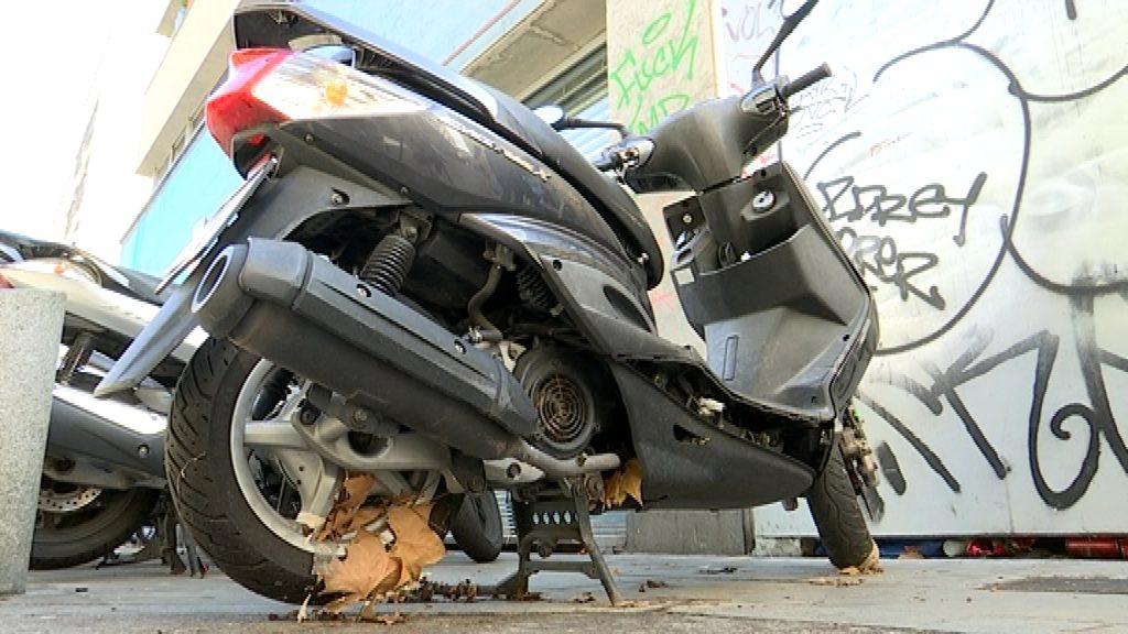 Moto inundacions a Barcelona