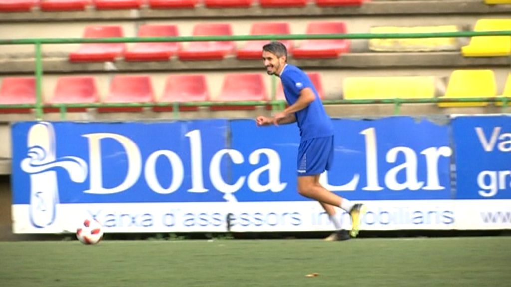 Josu Rodríguez, jugador UE Sant Andreu