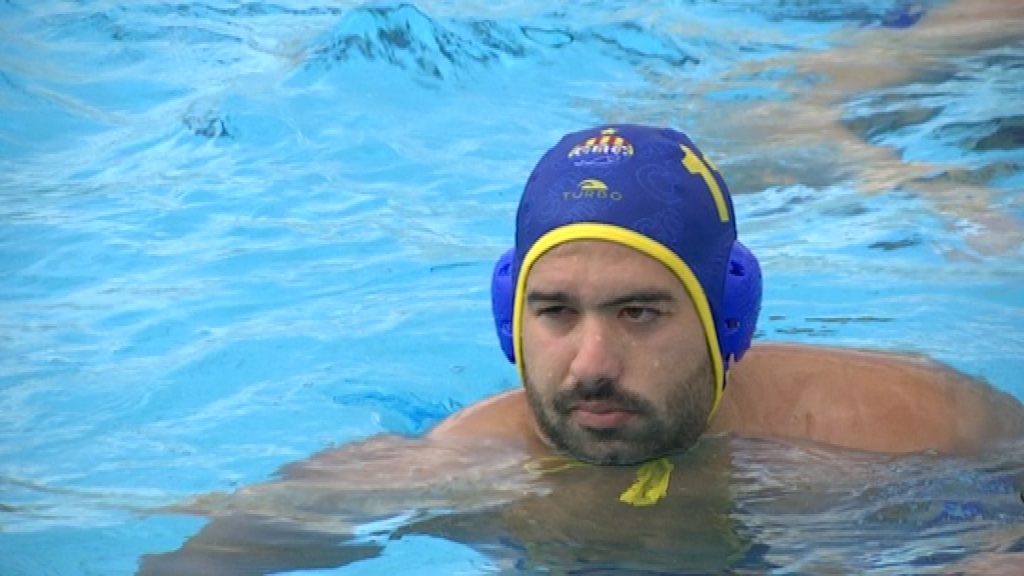 Sergi Trilles en el partit Matar&oacute; - Catalunya
