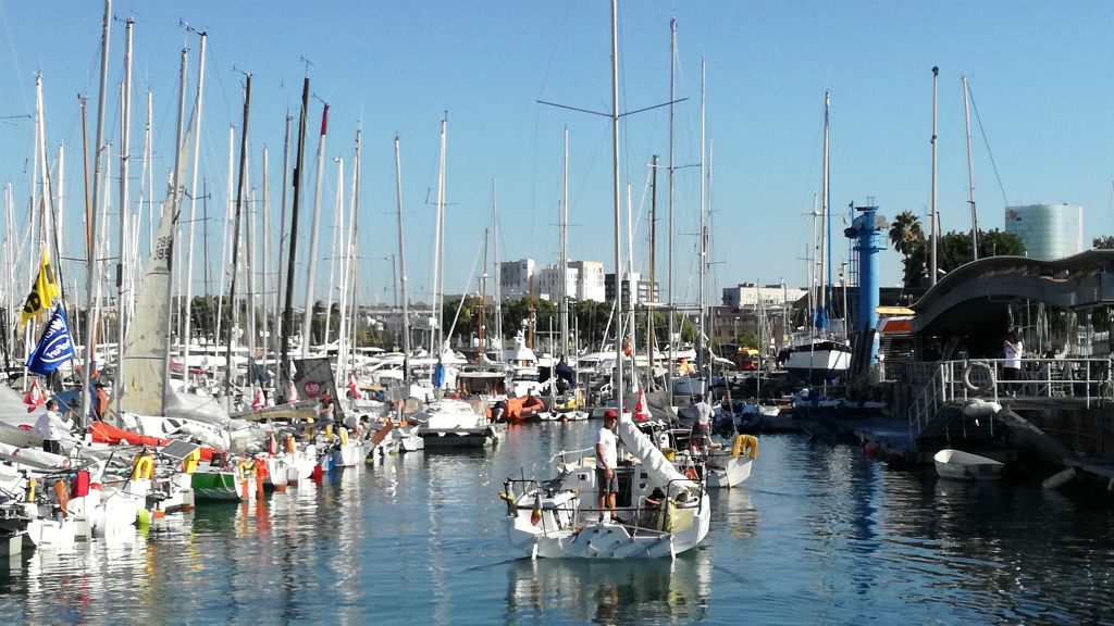 regata mini Barcelona 2018 Bruno Garcia