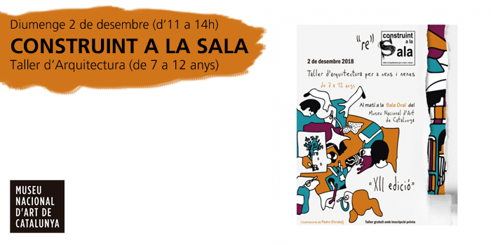 Contruint a la Sala (Oval): taller d'arquitectura per a nens | arquitectura, infants, MNAC