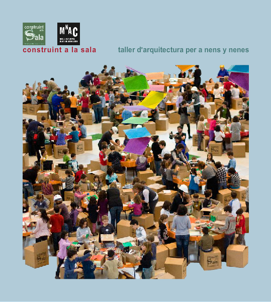 Contruint a la Sala (Oval): taller d'arquitectura per a nens | arquitectura, infants, MNAC