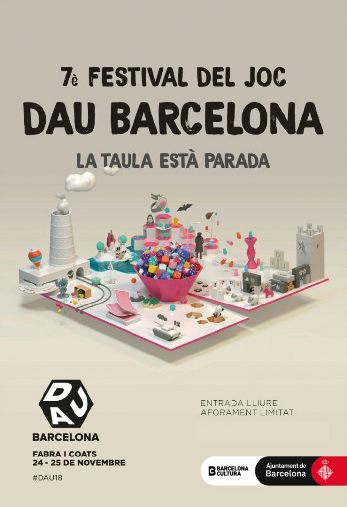 Dau Barcelona, el festival del joc 2018 | agenda del cap de setmana, Fabra i Coats, jocs