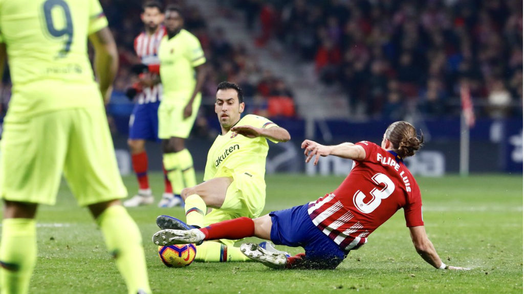 El Barça visita el camp de l'Atlètic de Madrid