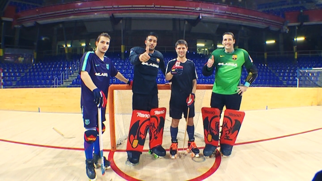 Aitor Egurrola i Nil Roca superen els reptes del 'btv esports' | Barça hoquei patins, FC Barcelona