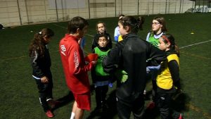 El CE Europa vol potenciar des de la base el futbol femení