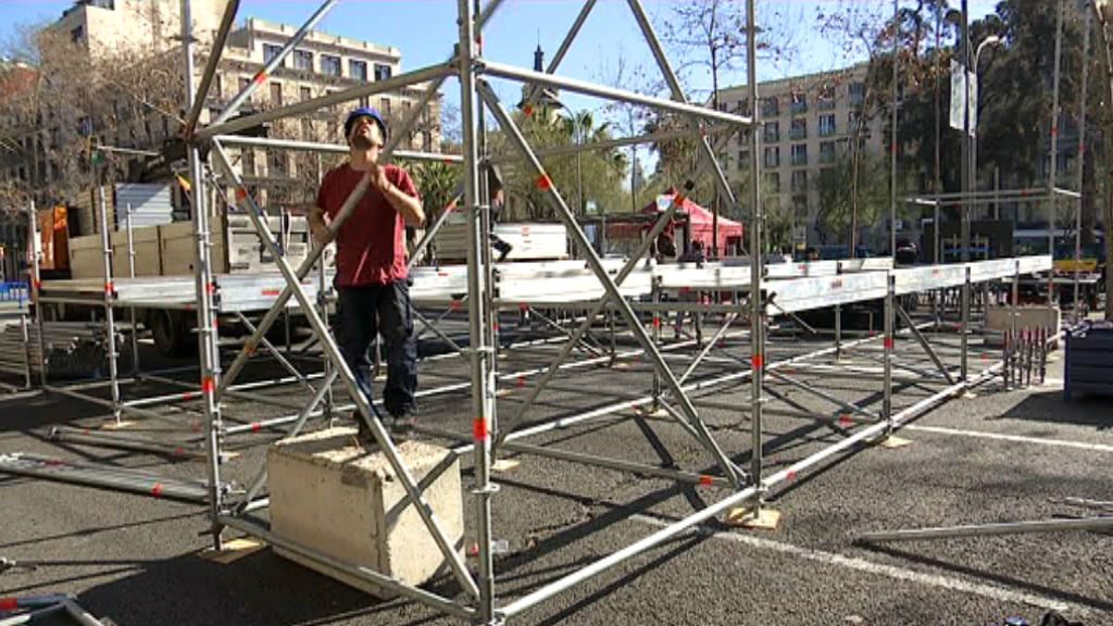 Els restaurants i bars de la Gran Via, preparats per a la manifestació | judici del procés, manifestacions a Barcelona