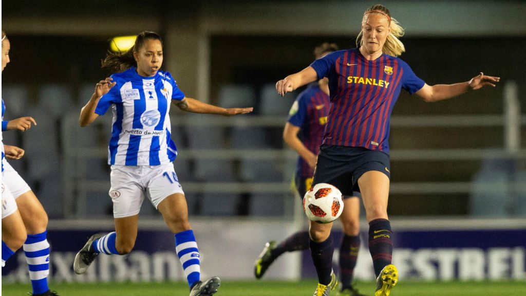 El Barça femení té la Lliga complicada