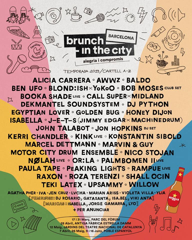 Brunch-in the City, al Parc del Fòrum | música electrònica, Parc del Fòrum