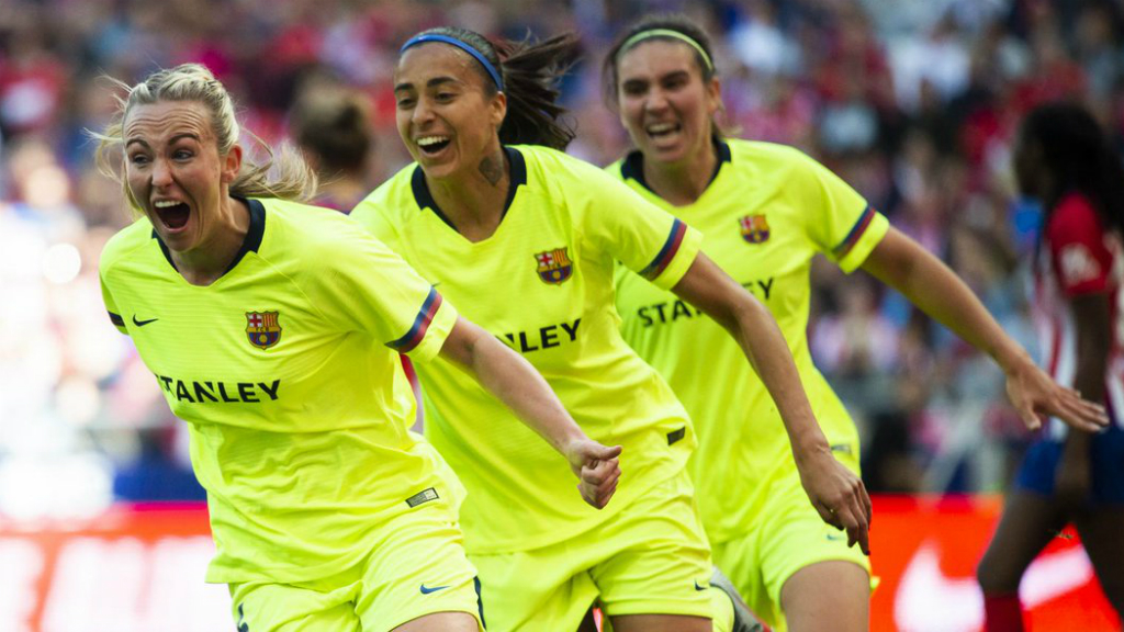 El Barça femení guanya l'Atlético