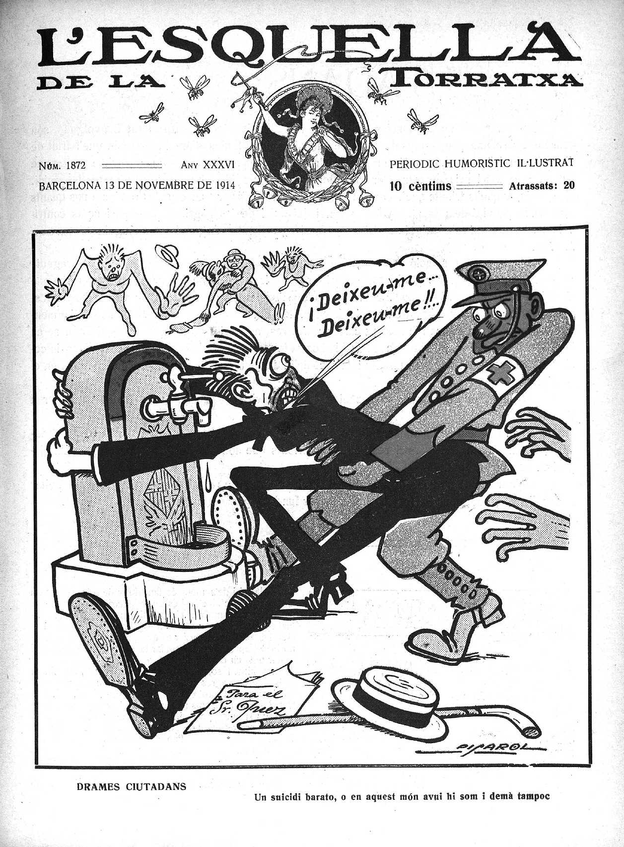 L'epidèmia de tifus del 1914 a Barcelona VÍDEO betevé