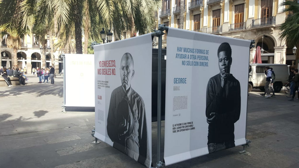 pla&ccedil;a reial exposici&oacute; l&iacute;nea de fuga