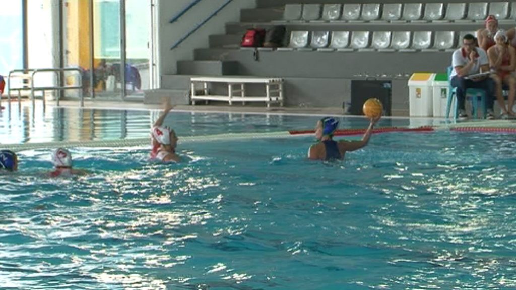 Gol de Clara Espar del Club Esportiu Mediterrani