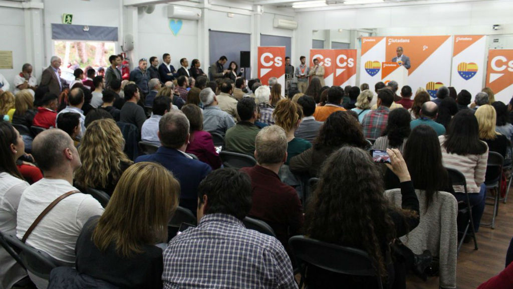 Cs apel·la al vot llatinoamericà i acusa l'independentisme de ser "excloent" | Ciutadans, eleccions generals 2019