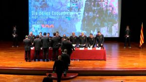 El cap dels Mossos a Barcelona promet “absoluta i sincera lleialtat” a la judicatura en el Dia de les Esquadres