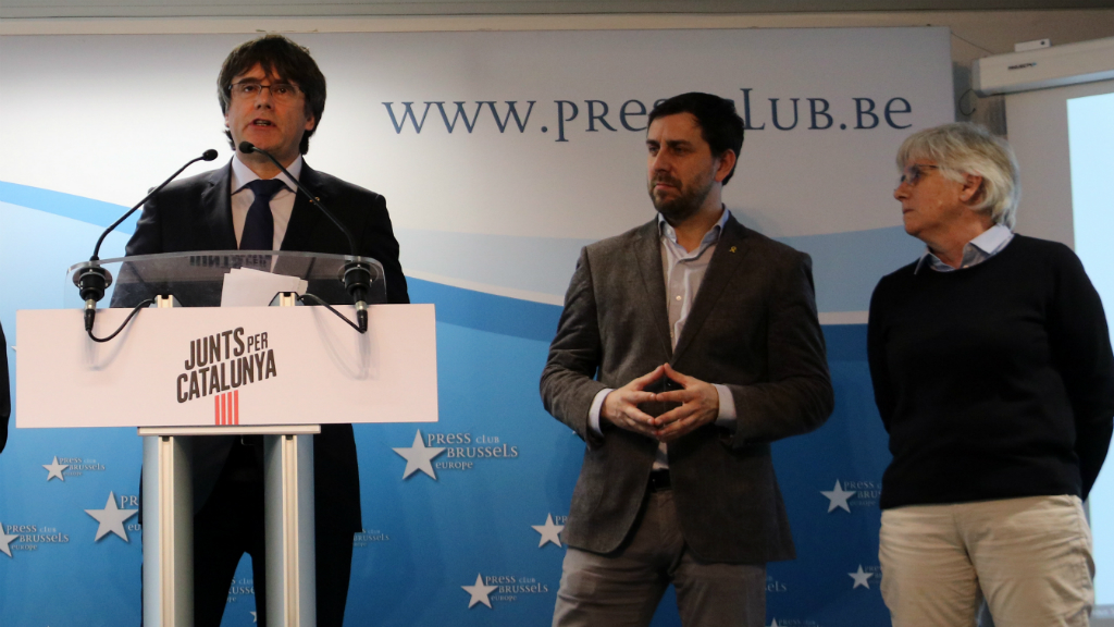 Puigdemont, Comín, Ponsatí