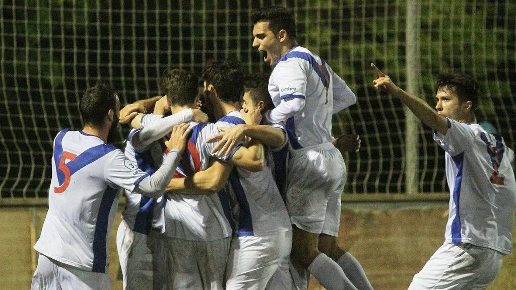 Vilafranca Europa Tercera Divisió 2019 gol Guillem Castell