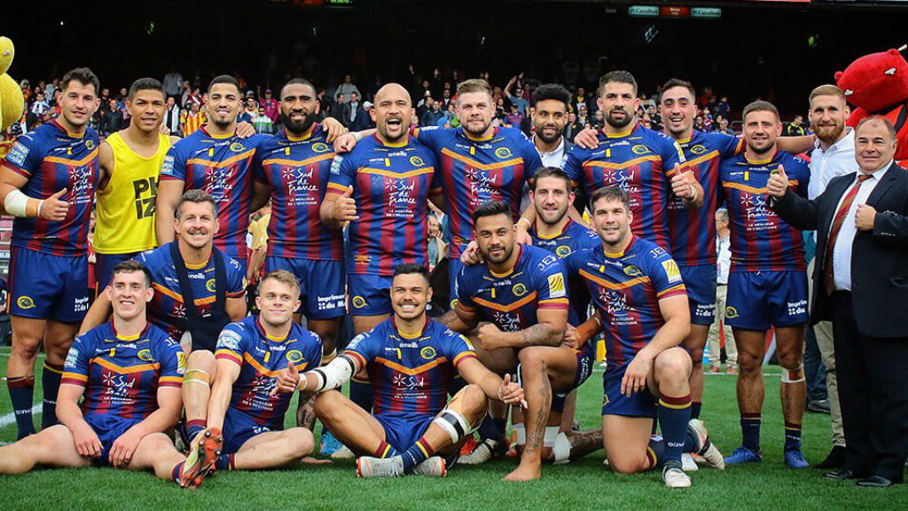 Dragons Catalans vs Wigan Warriors Camp Nou