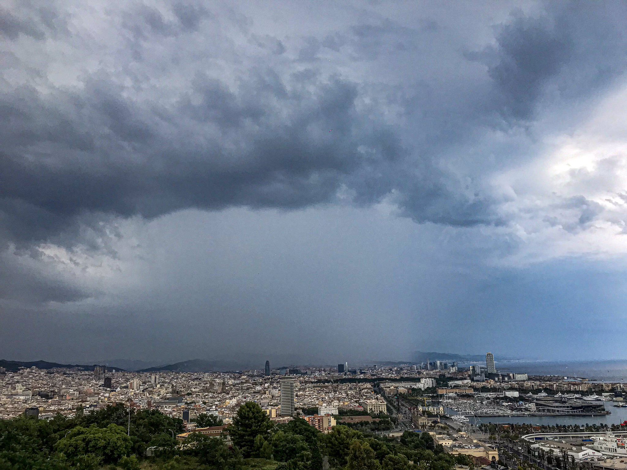 @Jordihoo tempesta a Barcelona