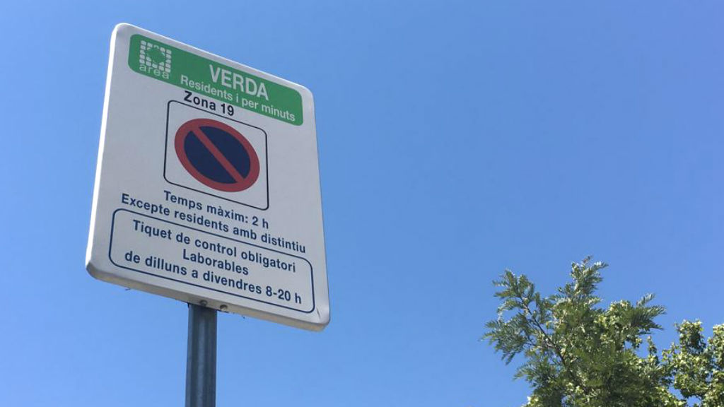zona blava barcelona agost